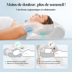 Oreiller papillon pour cervicales