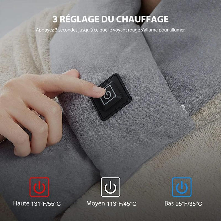 Écharpe chauffante
