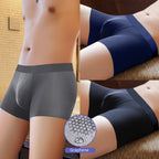 Intims - Lot de 4 boxers en soie glacée - 49372FR