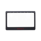 Mini loupe carte ultra-fine avec règle l 1 ACHETÉ = 1 OFFERTE