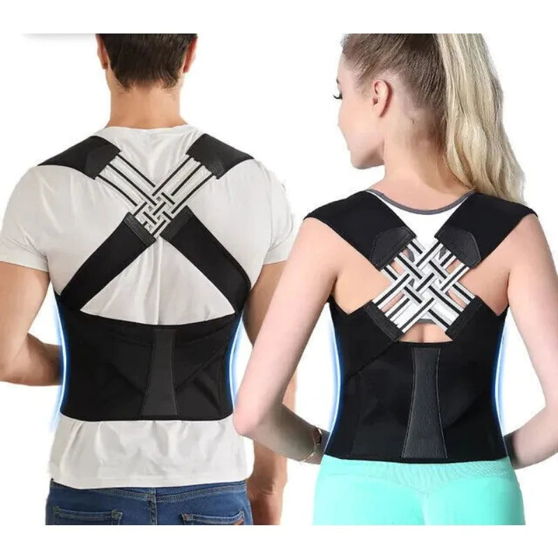 Correcteur de Posture Réglable – Soulage le Mal de Dos