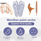 Chaussettes de Réflexologie Plantaire - Accessoires OFFERTS