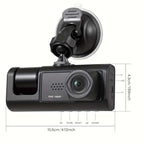 DASHCAM double objectif vision nocturne + carte SD 32gb