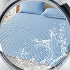 Matelas Rafraîchissant en Soie Glacée – Tapis de Lit Respirant, Lavable et Doux pour la Peau