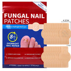 42 Patchs Hydrogel Réparateurs Anti-Mycose Ongles — Imperméable
