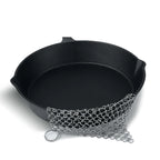 Chaîne de Nettoyage Multifonctions en Acier Inoxydable 10/15/20cm - Pour Vaisselle, Poêles, Woks et Casseroles