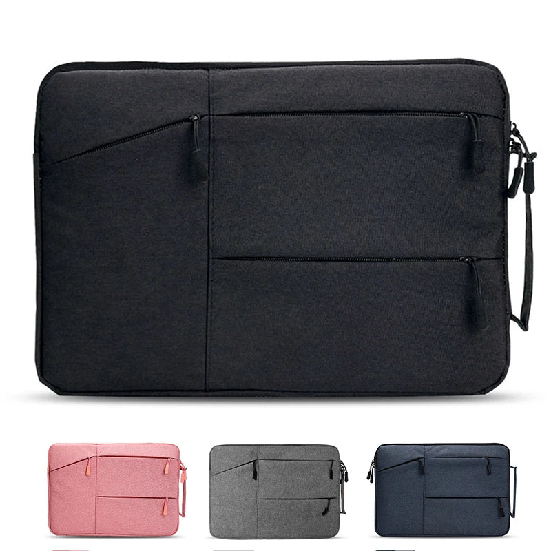 Housse de Protection Étanche pour Ordinateur Portable 13 à 16 Pouces – Design Multipoches & Compatible MacBook, Lenovo et PC