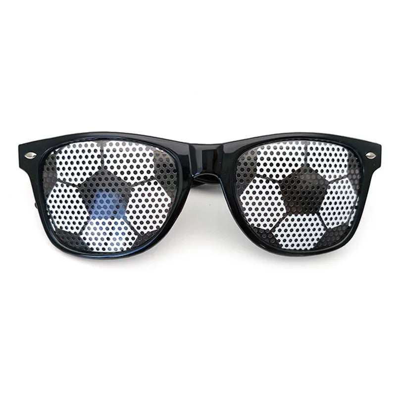 Lunettes de Soleil Unisexes avec Drapeaux Coupe du Monde – Accessoire Festif et Sportif