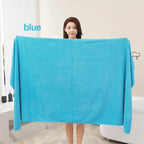 Serviette de Bain en Microfibre Super Épaisse & Absorbante à Séchage Rapide