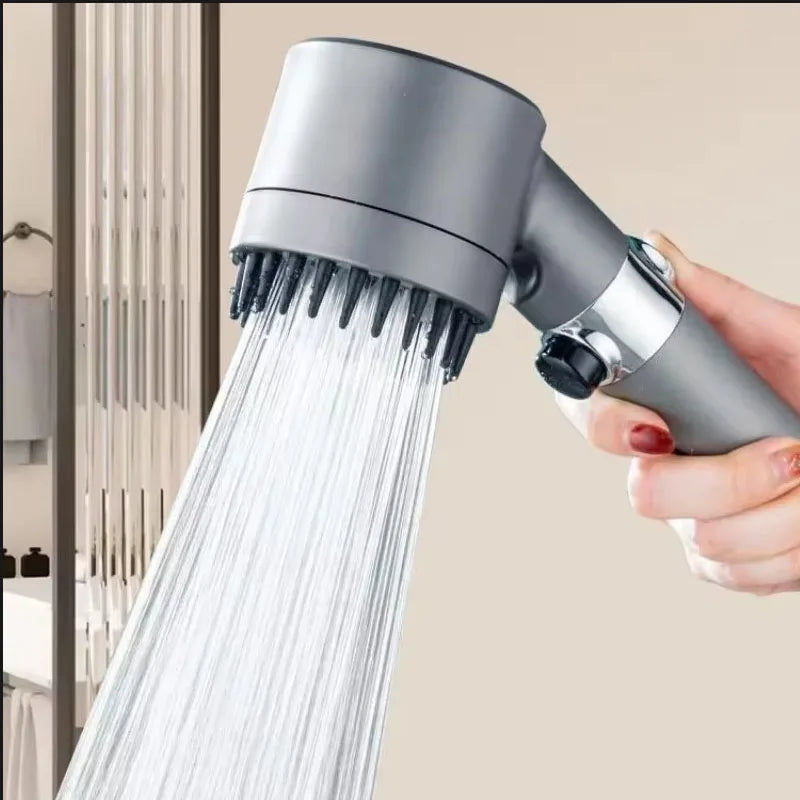 Pommeau de Douche Filtrant 3 Vitesses - Relaxation et Pureté