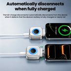 Cargador USB-C Inteligente de 140W de Carga Rápida – Desconexión Automática con Carga Completa para Teléfonos