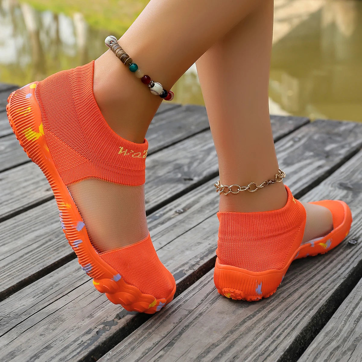 Chaussures Aquatiques Respirantes à Séchage Rapide – Femme