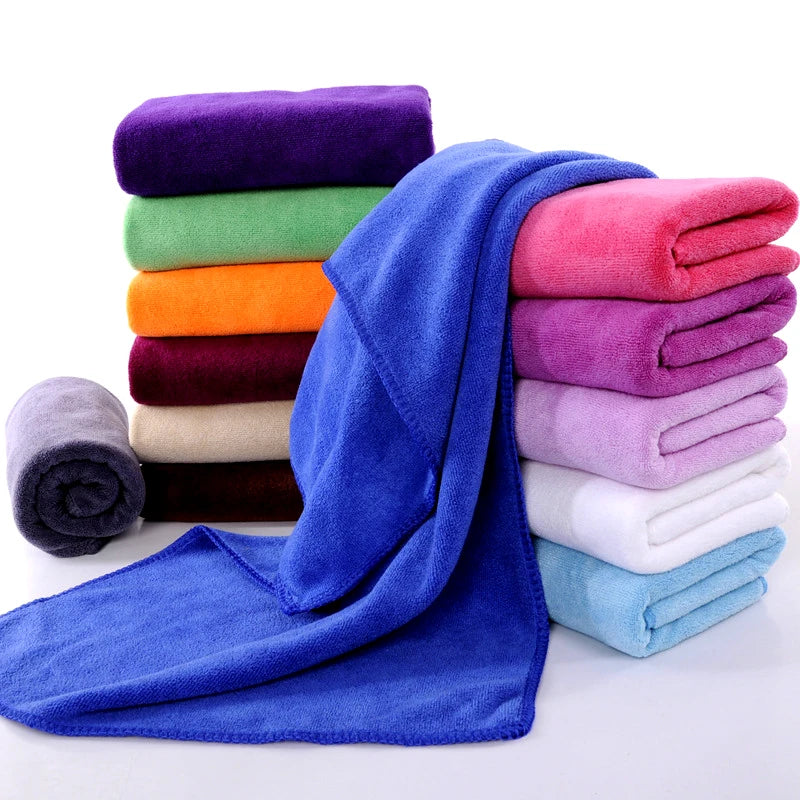 Serviette de Bain en Microfibre Super Épaisse & Absorbante à Séchage Rapide