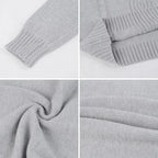 Pull Col roulé torsadé chaud pour homme