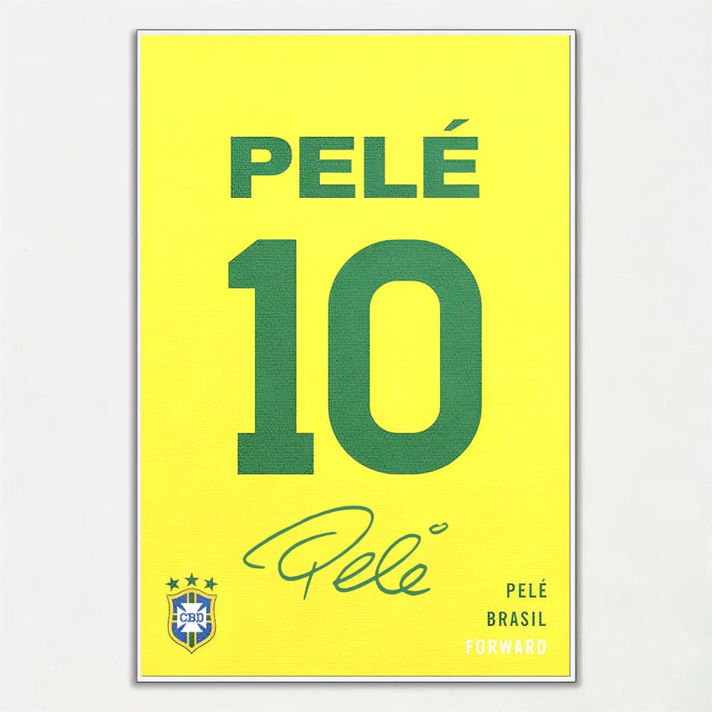Affiche Maillot de Football avec Nom – Cadeau Idéal pour Supporters