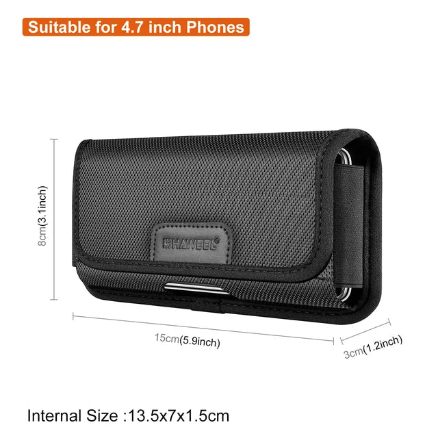 Nylon Belt Pouch for Your Essentials