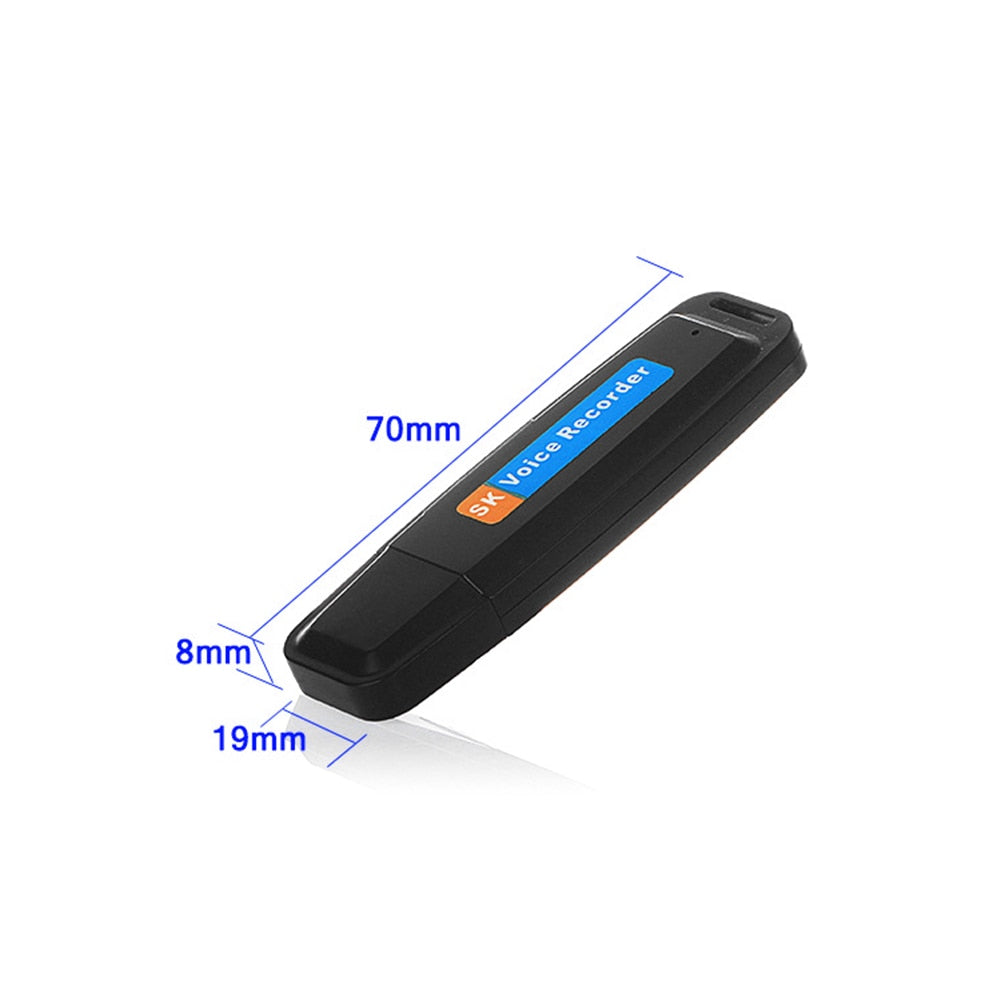 Enregistreur vocal USB + Carte SD 16GB OFFERTE