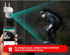 Caméra de surveillance connectée HD WIFI - Détecteur de mouvement