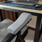 Paire de coussins d'accoudoir en mousse — fixation par sangle, chaise de bureau