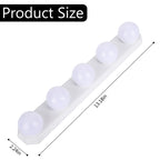Applique LED ventouse pour miroir
