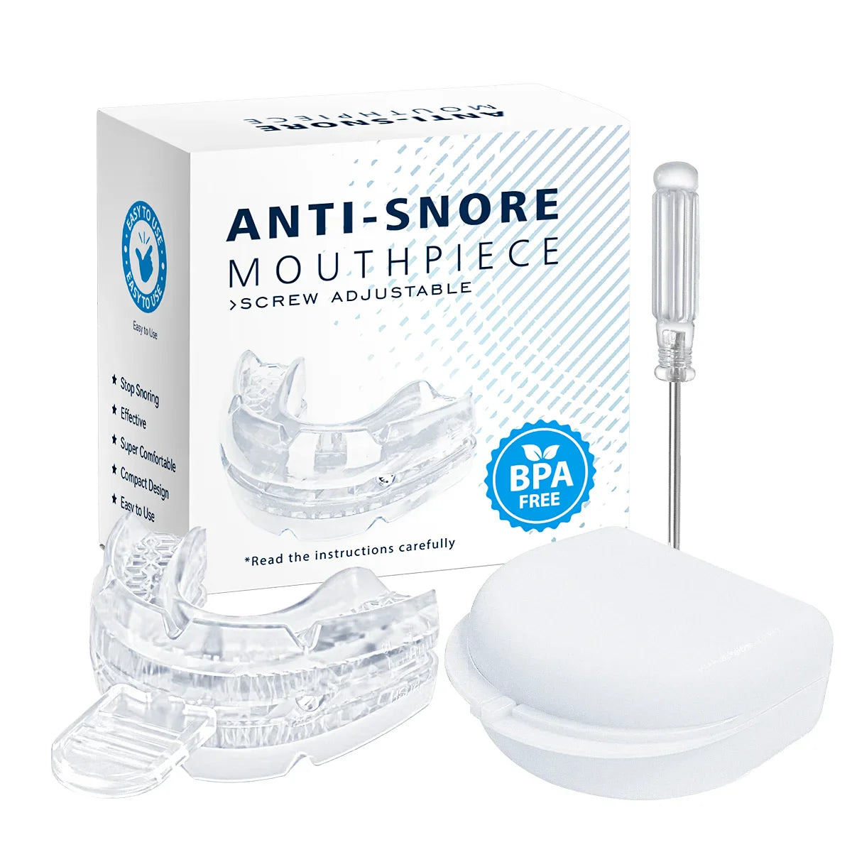 SILENCE SLEEP - Gouttière Anti-Ronflements & Anti-Apnée