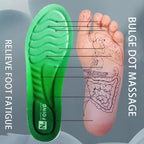 Semelles souples 4D absorption des chocs - Effet nuage