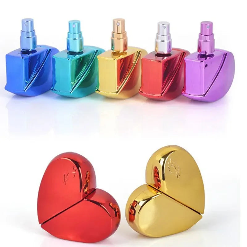 Hearty - Bouteille de Parfum Rechargeable en Coeur - Idéal en Voyage