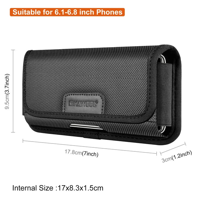 Nylon Belt Pouch for Your Essentials