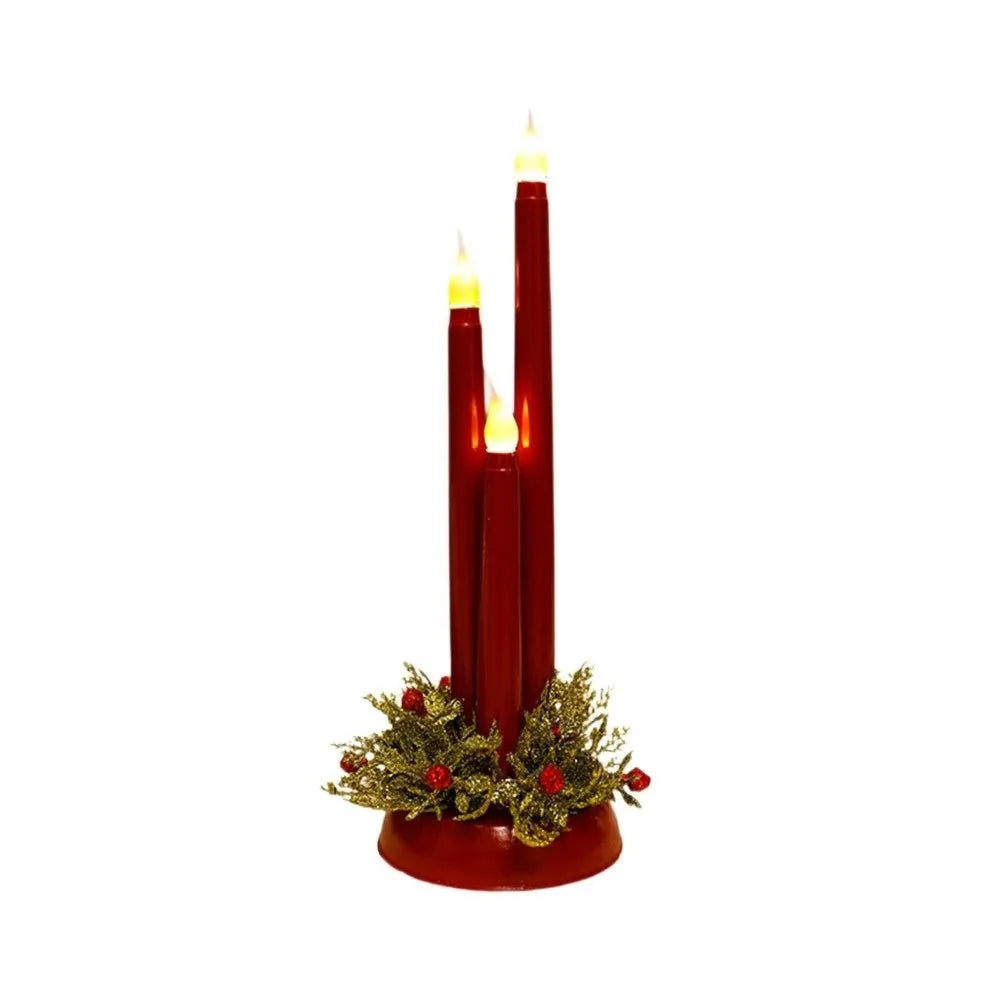Bougies Chandelles 3PCS de Noël à LED