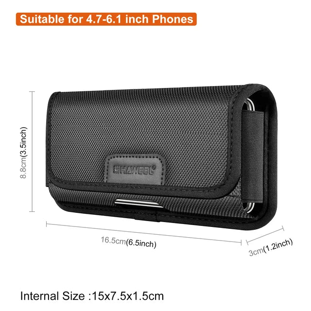 Nylon Belt Pouch for Your Essentials