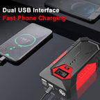 Démarreur de Poche pour Batterie avec Lampe Torche LED Incluse