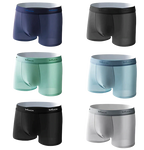 Intims - Lot de 4 boxers en soie glacée - 49372FR