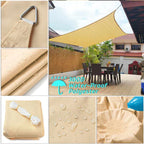 Toldo vela cuadrado o rectangular - Kit completo