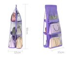 Lot de 2 Organisateurs de sac à main - 6 compartiments